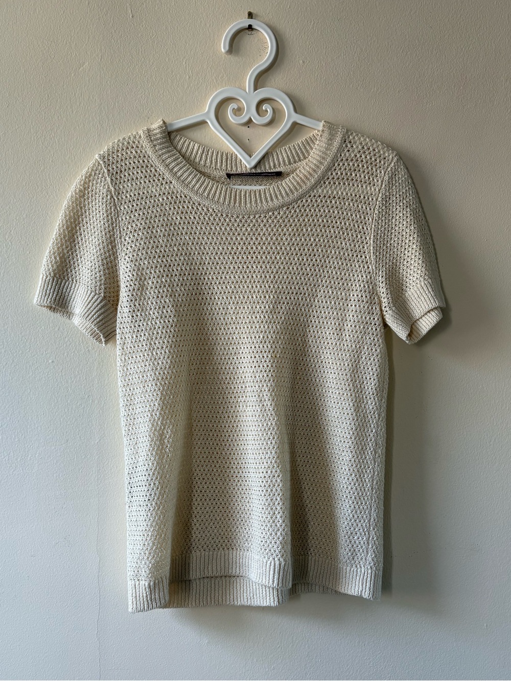 Comptoir des Cotonniers Linen Knit Top